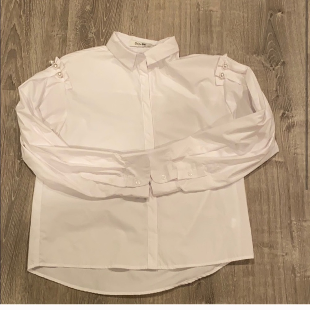 Pearl button down